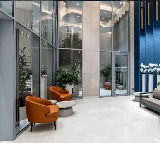 Patient lounge at the clinic